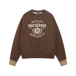 Fake two-piece spliced ​​sweatshirt