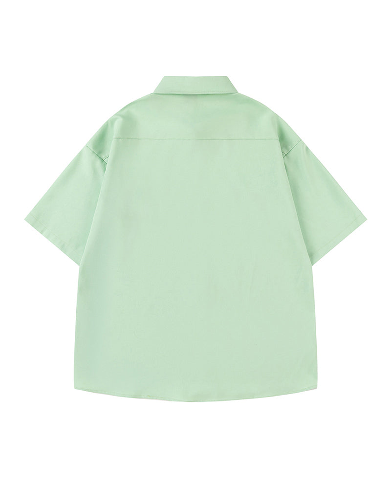 Cute Puppy Short Sleeve Shirt