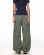 Vintage Loose Washed Overalls