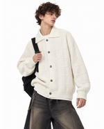 캐주얼 솔리드 컬러 스웨터
