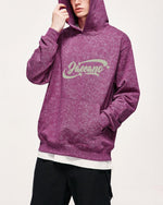 레트로 후드 스웨트셔츠