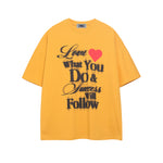 라운드넥 하트 반팔