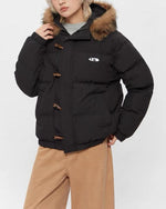 Retro simple cotton jacket