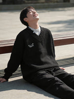 復古百搭針織毛衣