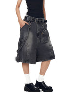 Vintage Baggy Denim Shorts