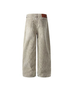 Ombre Straight-Leg Casual Pants