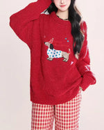 vintage loose pullover sweater