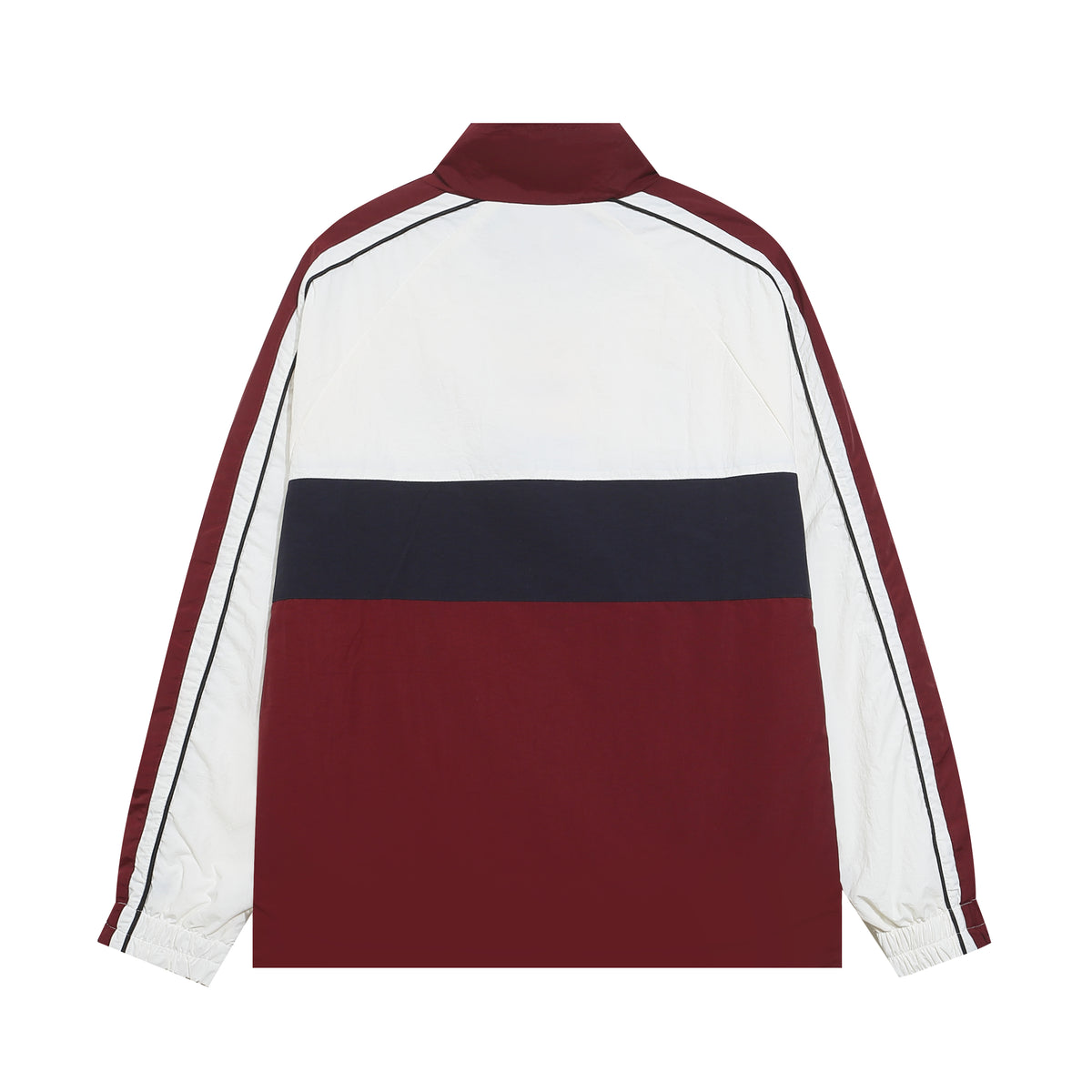 Vintage color block track top 