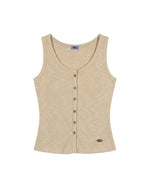 Simple and versatile sleeveless top (women's)