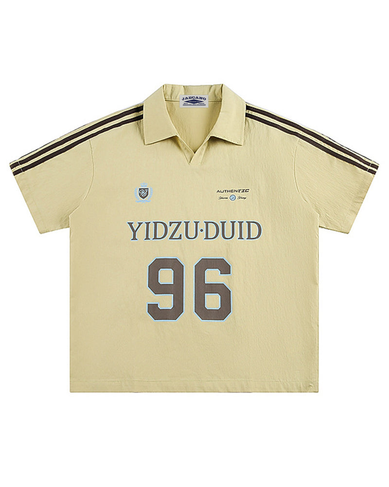 復古學院風短袖