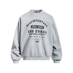 Crew neck casual sweatshirt