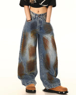 做舊休閑牛仔褲