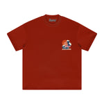 鱼跃龙门oversize情侣短t