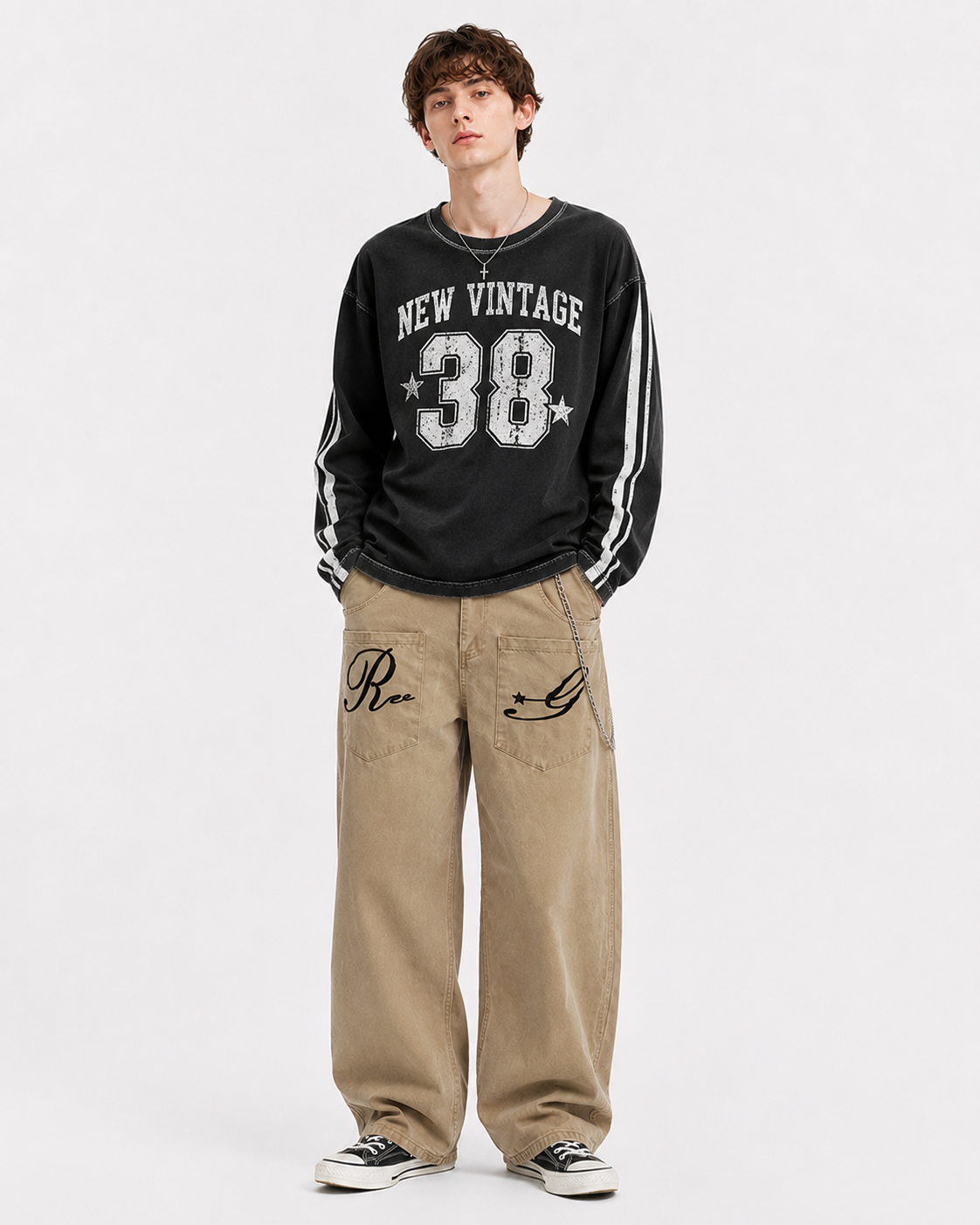 Retro casual jeans