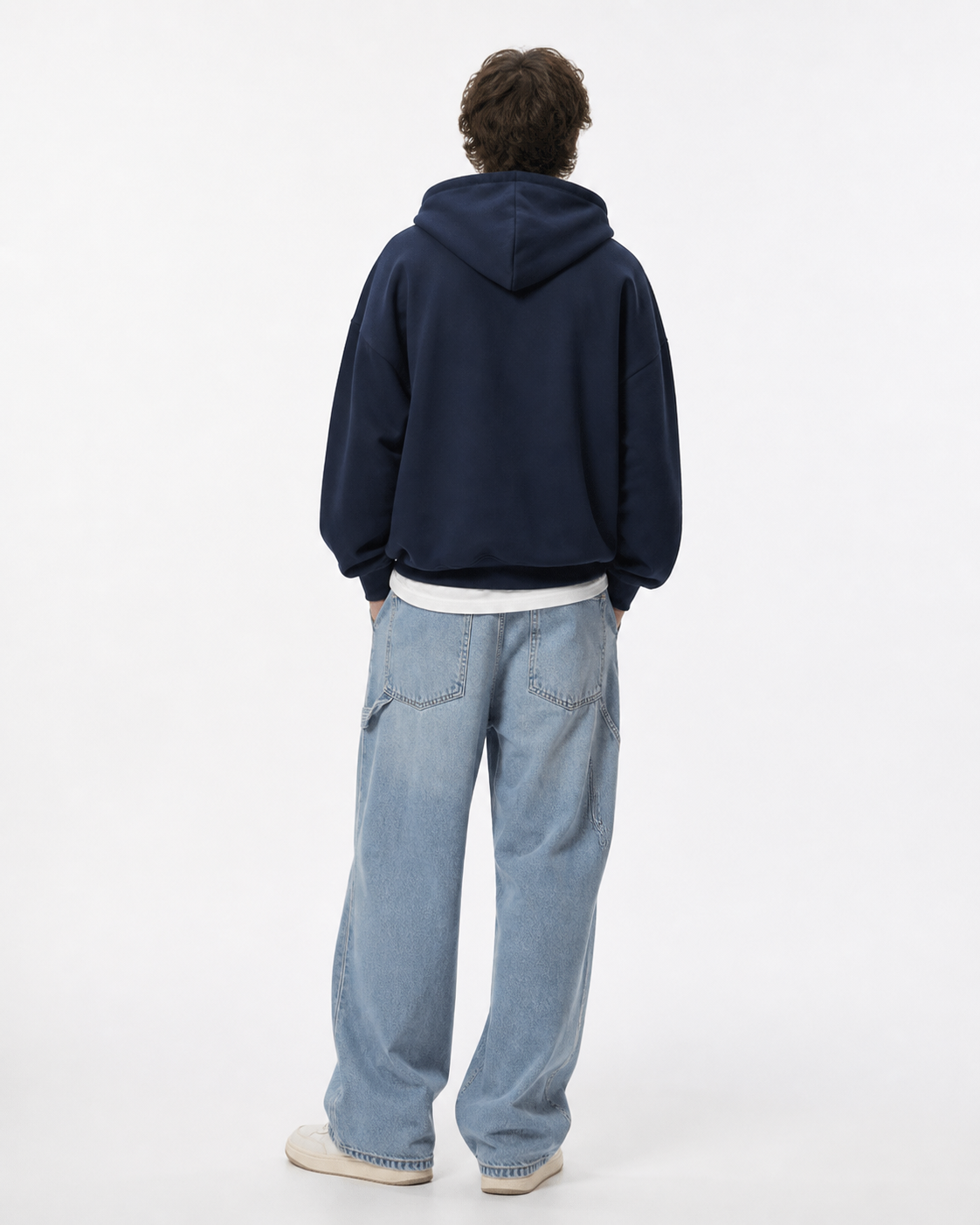 Abstract Hooded Sweatshirt