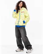 Colorful star hooded jacket