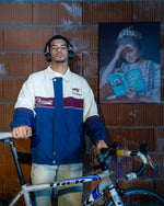 復古刺綉翻領百搭外套