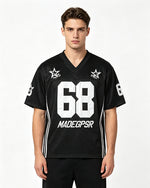 Embroidered sports short sleeves