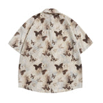 Retro all-over butterfly shirt