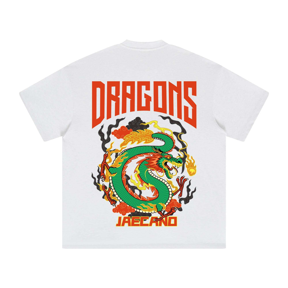 DRAGONoversize情侶短袖