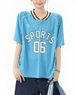 레트로 캐주얼 반팔