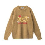 puppy knitted sweater