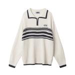 撞色百搭針織衫