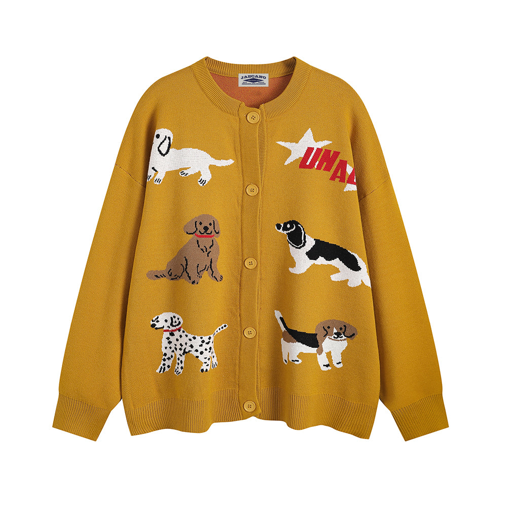 Cute cartoon cardigan jacket