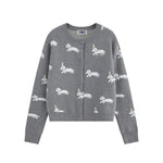 Retro short cute cardigan sweater