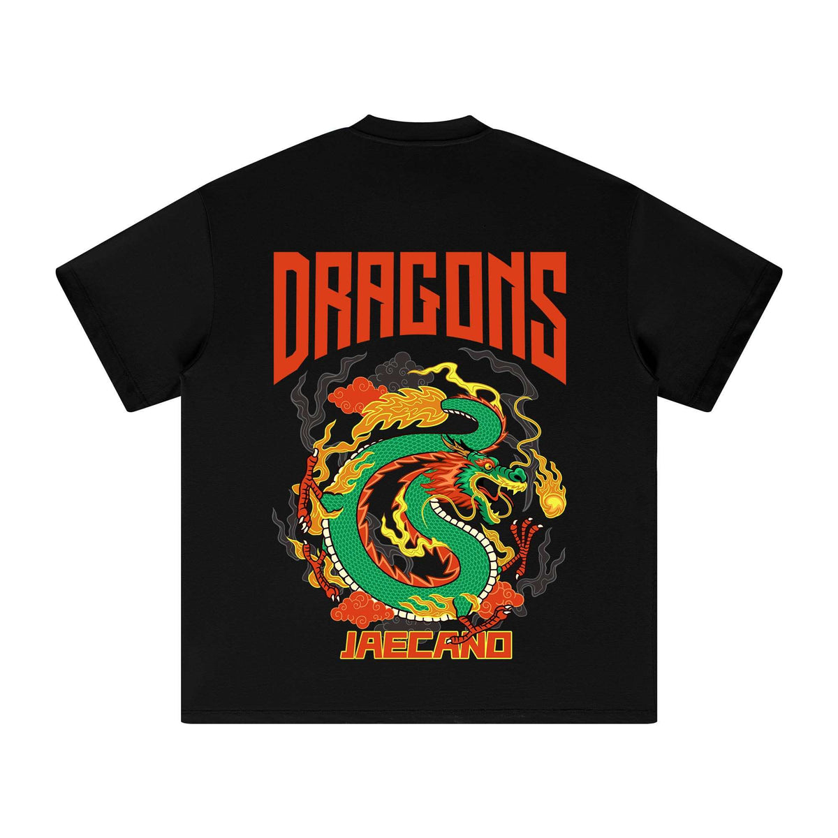 DRAGONoversize情侶短袖