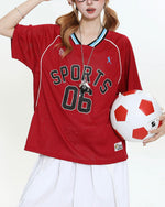 레트로 캐주얼 반팔