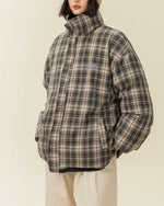 Retro reversible cotton jacket