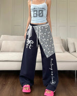 Retro casual trousers (women's)