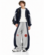 color block track pants