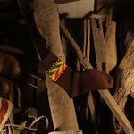 컬러블록 미드 송아지 양말