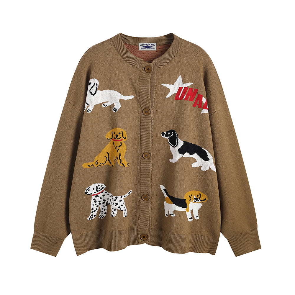 Cute cartoon cardigan jacket