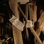 컬러블록 미드 송아지 양말