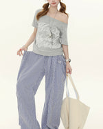 Simple loose short sleeves (women's)