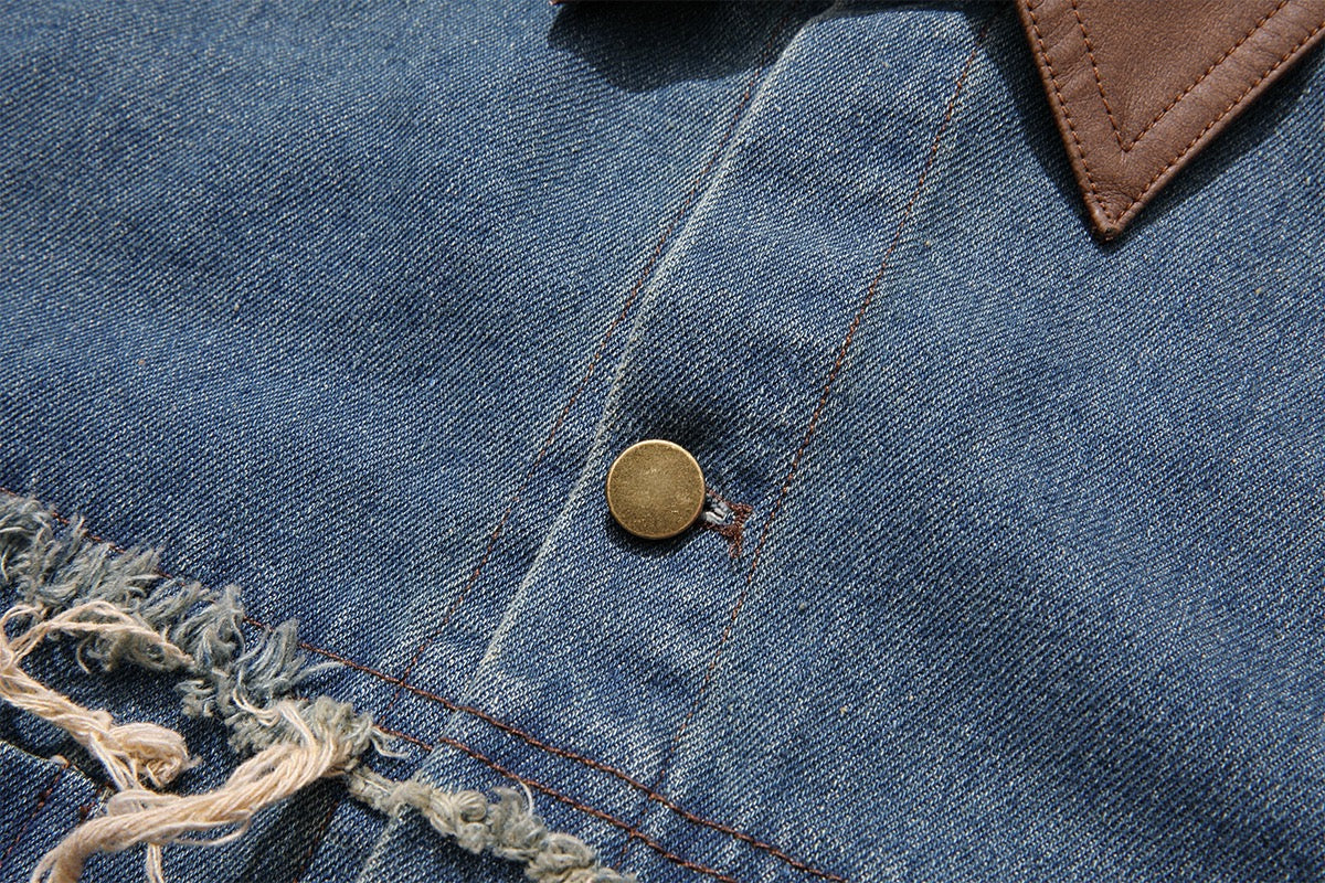 American vintage denim washed shirt