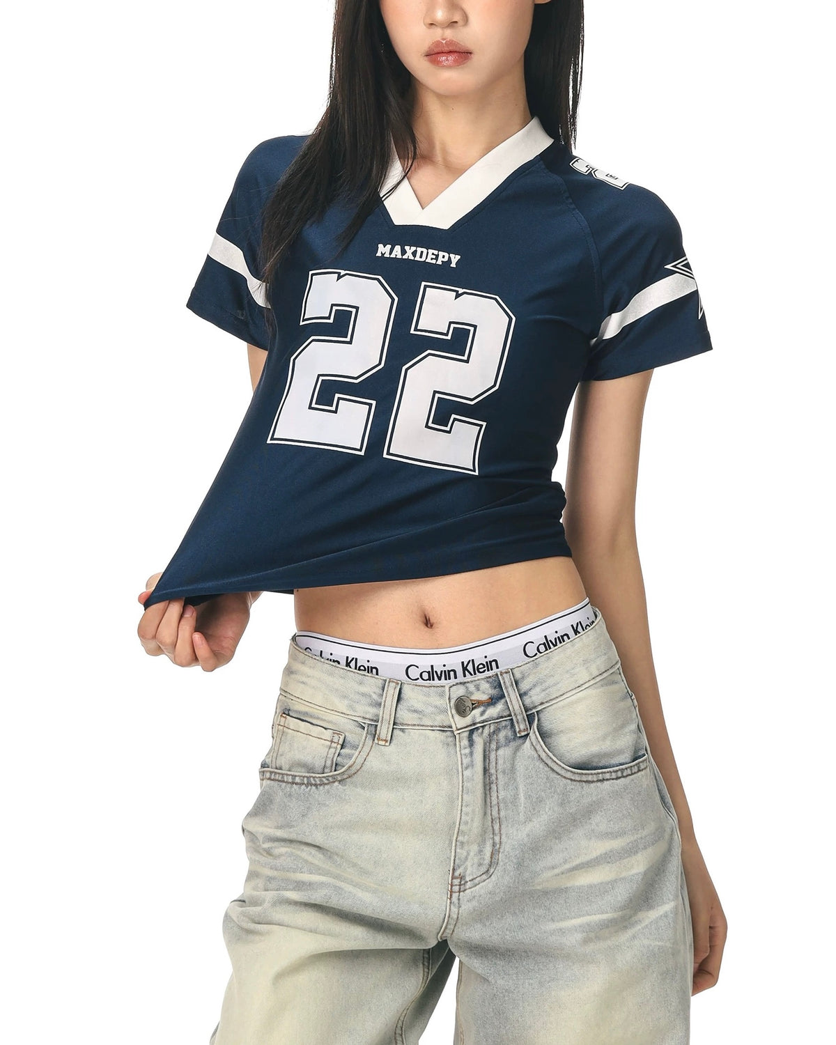 레트로 디자인 반팔 (여성용)