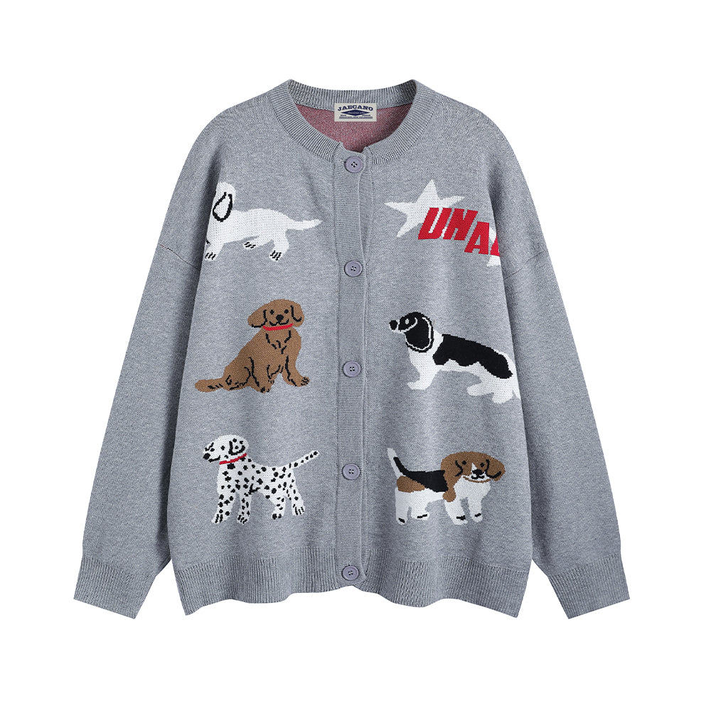 Cute cartoon cardigan jacket