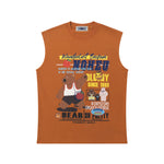 Funny cartoon vest