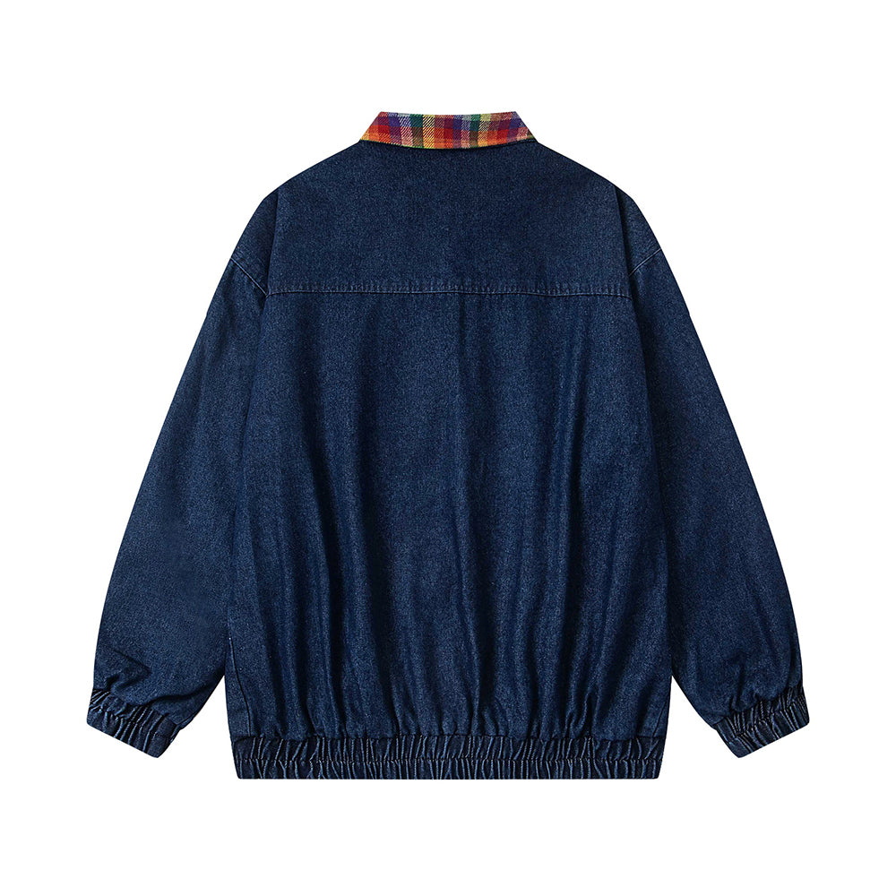 Color-blocked jacket