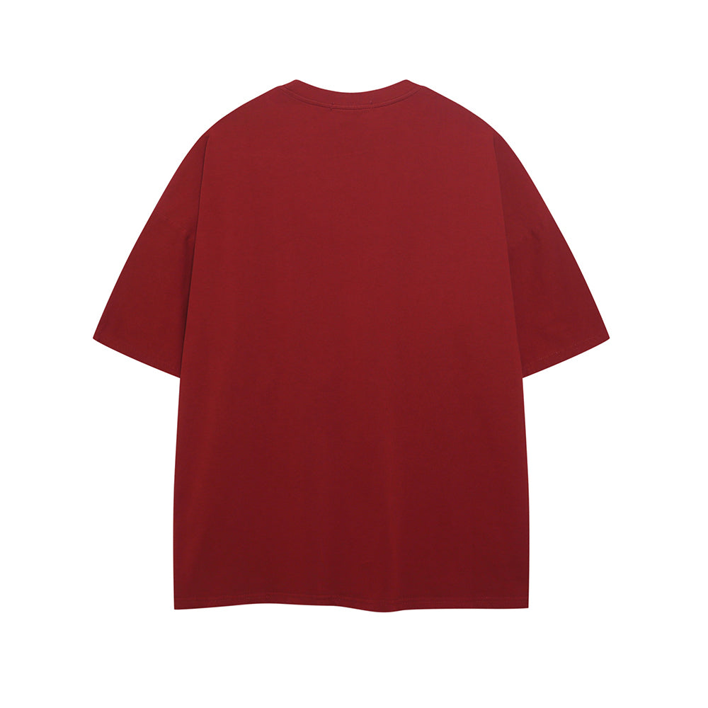 Retro digital short sleeves