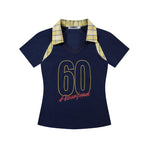 레트로 패치워크 반팔 (여성용)