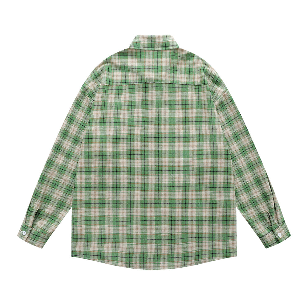 可愛小狗長袖襯衫