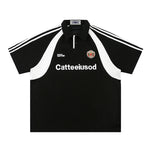 Colorblock polo short sleeves