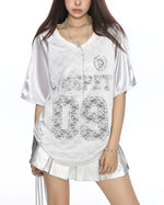 레트로 개성 반팔