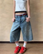 做舊水洗牛仔褲