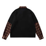 Long-sleeved polo shirt with detachable tie